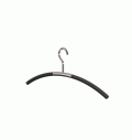 Kleiderb�gel Nr.2 TUBE schwarz/poliert