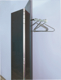 ALBATROS glas in anthrazit als garderobe breite 103, tiefe 32cm