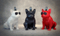 Soundsystem AeroBull als Hund (Dogge) in 3 Farben 