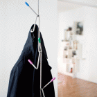 Multihook Garderobe-Set mit Seilsystem Haken