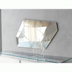 Wandspiegel Diamond Glas verspiegelt