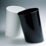 Papierkorb in schwarz oder weiß erhältlich