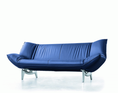 Sofa Tango 852  in Stoff oder Leder