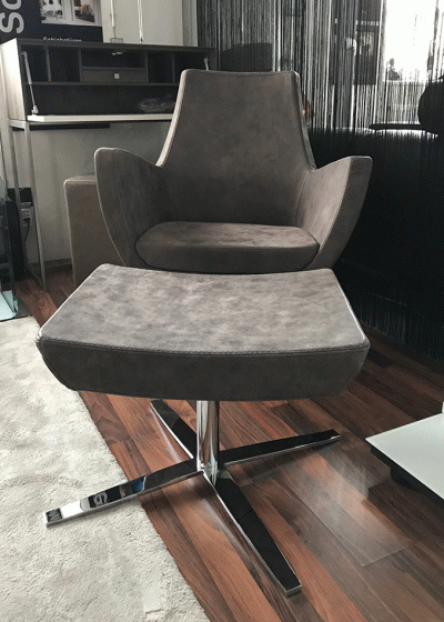 Lounge- Sessel mit Hocker Het Anker